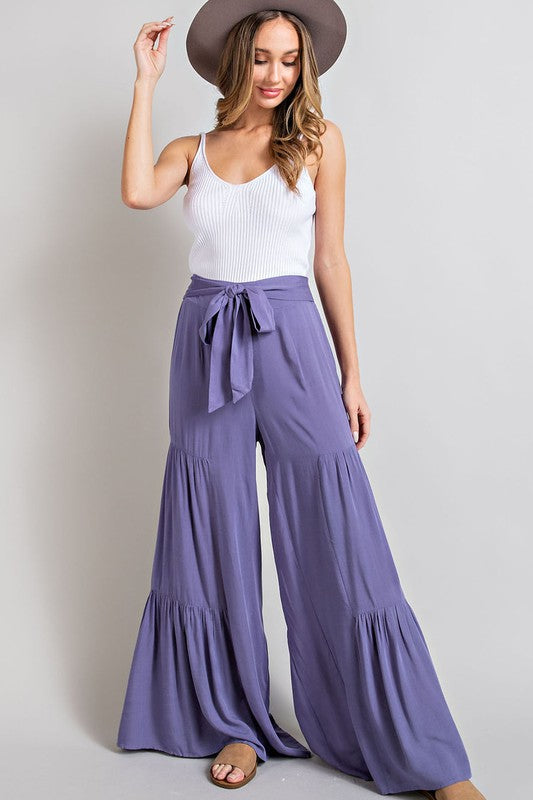 Tiered Wide Pants