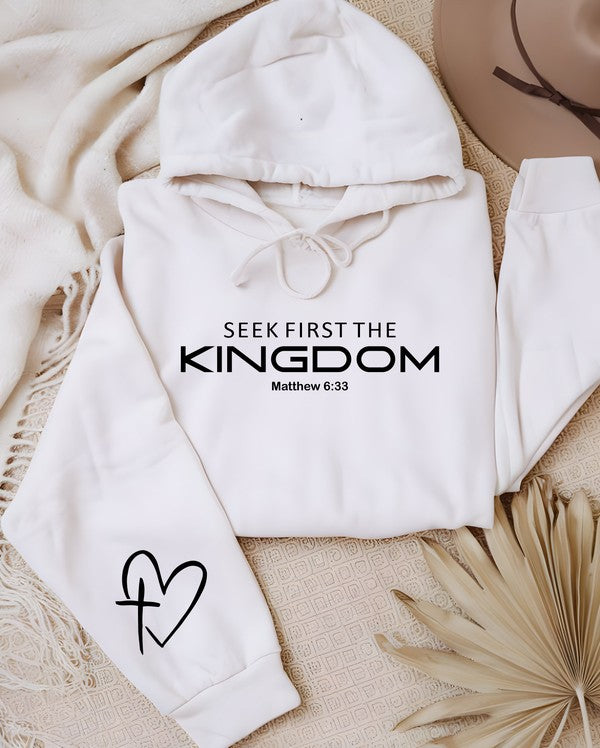 Seek First The Kingdom Graphic Hoodie