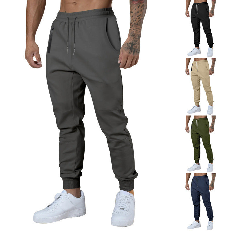 Men's Drawstring Sports Trousers Breathable