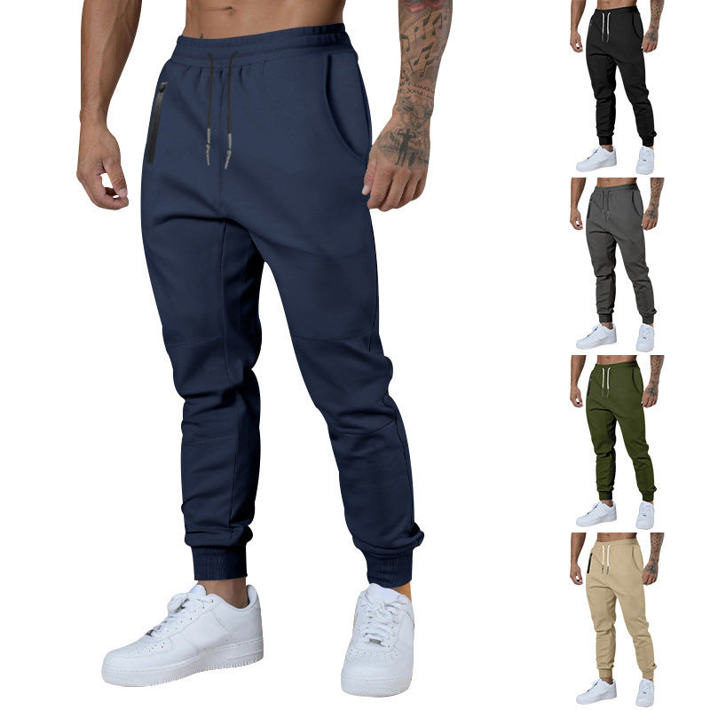 Men's Drawstring Sports Trousers Breathable