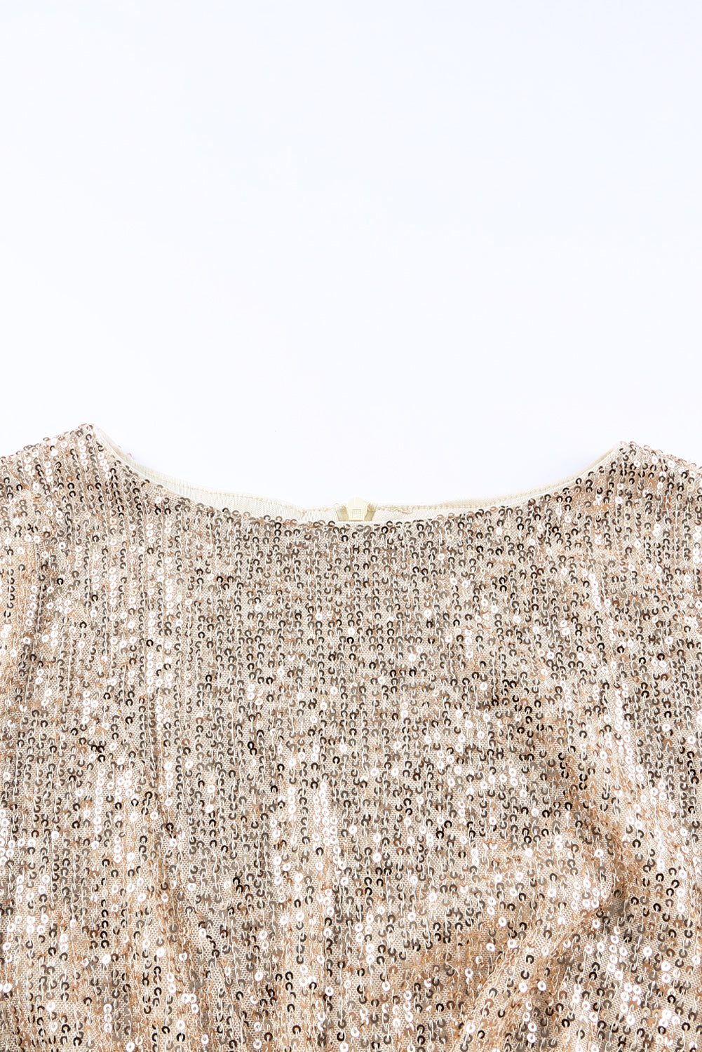 Apricot Party Twist Knot Bodycon Sequin Dress